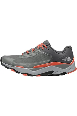 The North Face Vectiv Exploris Futurelight Track Shoe Meld Grey/Emberglow Orange 3.5