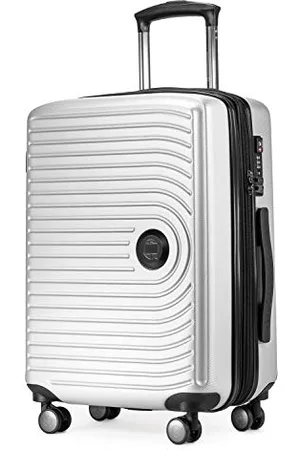 Hauptstadtkoffer Mitte - Hand Luggage 55x40x23, TSA, 4 Wheels, Travel Suitcase, Hard-Shell Suitcase, Rolling Suitcase, Hand Luggage Suitcase, Cabin Luggage Suitcase, White Matt