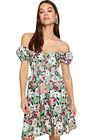 Trendyol FeMan Skater Regular fit Woven Dress, ,40