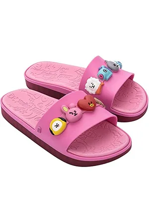 Melissa Unisex Beach Slide Next GEN + BT21 Flat Sandal, , 5.5 UK
