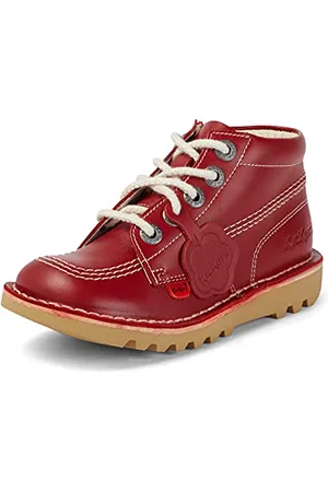 Kickers Kick Hi Classic Ankle Boots with Zip | Extra Comfortable | Added Durability | Premium Quality School Shoes, , 2 UK Child