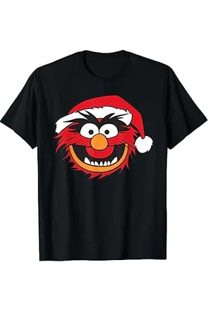 Disney Muppets Christmas Animal Hat T-Shirt