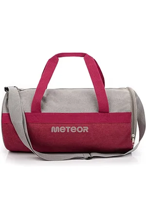 Meteor Sports Bag Gym Bag 25 L Holdall Shoe Compartment Pocket Men Women Duffel Shoulder Fitness Bag Swimming Pool Travel Holiday Cabin Luggage Overnight Camping kit Bag Small pe Duffle