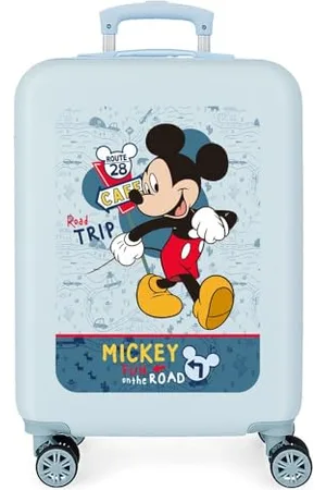Disney Mickey Road Trip Cabin Suitcase 38x55x20 cm Rigid ABS Side Combination Lock 34L 2 kgs 4 Double Wheels Hand Luggage