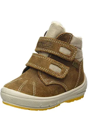 Superfit Groovy Warm gefütterte Gore-Tex Snow Boot, Brown/Beige 3000, 4.5 UK Child