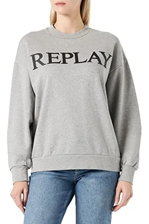 Replay Adult W3586N Pure Logo Sweatshirt, , M
