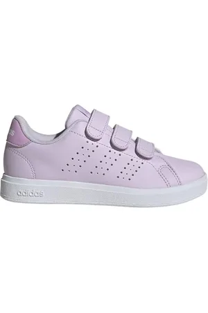 adidas Unisex Advantage Base 2.0 Shoes Children Tennis, ice Lavender/Bliss Lilac/Cloud White, 11 UK