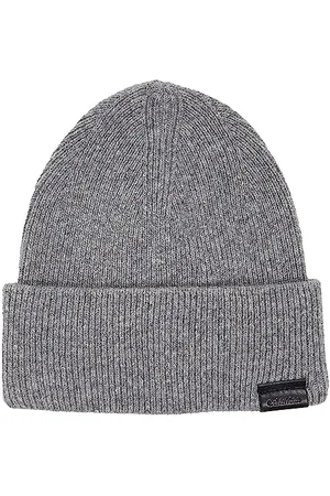 Calvin Klein Leather Patch Docker Beanie