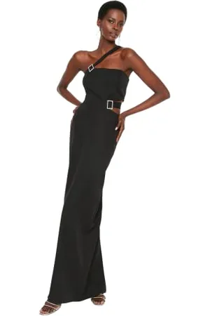 Trendyol Women Maxi Bodycon Fitted Woven Evening Dress