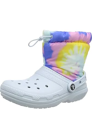 Crocs Classic Lined Neo Puff Tie Dye Boot