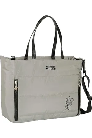 Safta MINNIE TEEN SAND – Laptop Bag 14.1 Inch with Pocket, Backpack, Ideal for Children of Different Ages, Comfortable and Versatile, Quality and Resistance, 54 x 17 x 31 cm, Stone Grey,