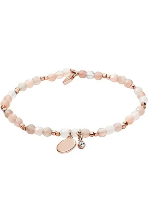 Fossil Bracelet for Women Wellness, Inner length: 165mm Nude Semi-Precious Bracelet, JA6945791