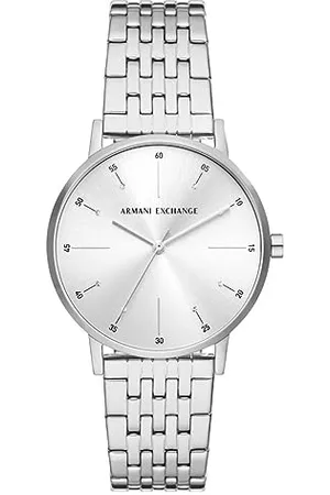 Armani Exchange Watch for Women, Three Hand Movement, 36 mm Stainless Steel Case with a Stainless Steel Strap, AX5578