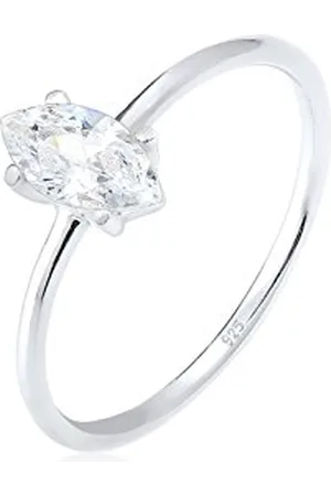 Elli Ring Marquise Zirconia Minimal 925 Sterling Silver