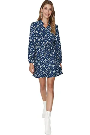Trendyol Dress - Navy Blue - Skater