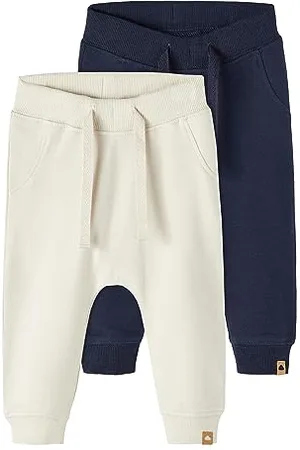 NAME IT Baby Nbntakki 2P Sweat Pant Noos Sweatpants, , 1.5-2 Years