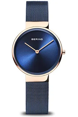 Bering Women Analog Quartz Classic Collection Watch with stainless steel Strap and Sapphire Crystal 14531-367