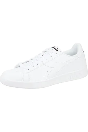 Diadora Unisex TORNEO Gymnastics Shoe,White/White/Black,8UK