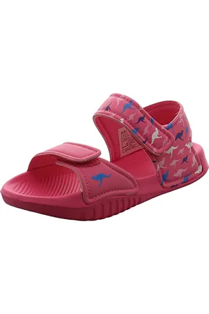 KangaROOS Ks-Pool Sandal, Fandango Pink, 8.5 UK Child
