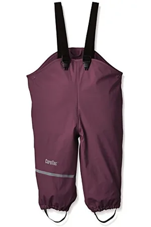 CareTec Girls Overall - Pu W. Fleece Rain Pants, , 18-24 Months UK