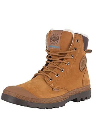 Palladium Unisex Adults Pampa Sport Cuff WPS Classic Boots, Brown (Marron Mahogany/Chocolate 728), 10.5 UK