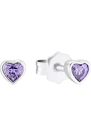 Prinzessin Lillifee Stud Earrings 925 Sterling Silver Girls Children