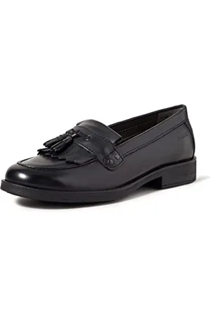 Geox Girl Teens jr Agata Moc Slip on School Shoes Size 3