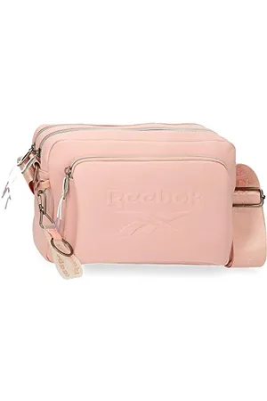 Reebok Noah Crossbody bag with flap Pink 28x18x8 cms Polyester