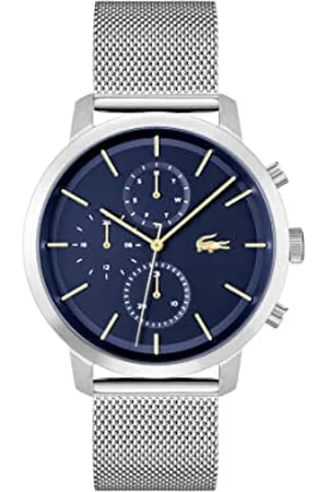 Lacoste Analogue Multifunction Quartz Watch for men Collection Replay with Stainless Steel or Leather bracelet