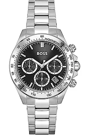 HUGO BOSS Analogue Multifunction Quartz Watch for Women with Silver Stainless Steel Bracelet - 1502614
