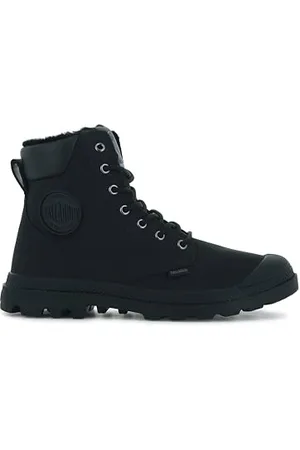 Palladium Unisex Adults’ Pampa Sport WPS Classic Boots, Black (Black/Black 466), 3.5 UK
