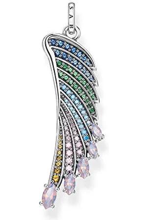 Thomas Sabo Women Sterling Silver Cubic Zirconia Key Chain - PE876-347-7