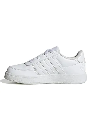 adidas Breaknet Lifestyle Court Lace Sneakers, Ftwr White/Ftwr White/Grey One, 6.5