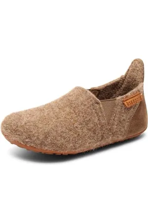 Bisgaard Unisex Kids Sailor Wool Low-Top Slippers, Brown (Camel 46), 23 EU
