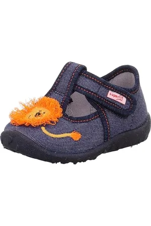 Superfit Baby Girls SPOTTY Hausschuhe, DUNKELBLAU 8060