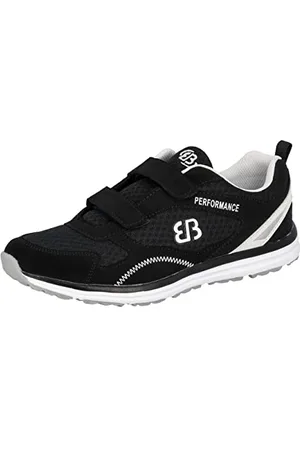 Bruetting Unisex Performance V Fitness Shoes, Black (Schwarz/Weiß Schwarz/Weiß), 10.5 UK
