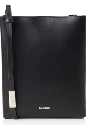 Calvin Klein Women’s Leather Crossbody Bag, , One Size