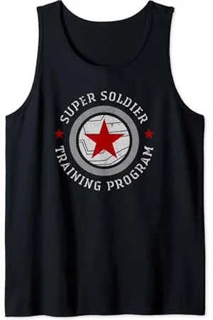 Marvel Winter Soldier Super Soldier Training Program Tank Top