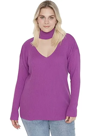 Trendyol Plus Size Sweater - - Regular