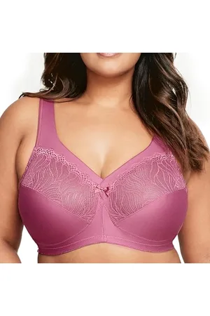 Glamorise Full Figure Plus Size MagicLift Natural Shape Support Bra Wirefree #1010