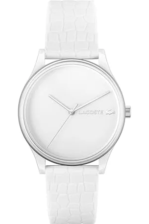 Lacoste Analogue Quartz Watch for Women Collection Crocodelle with Silicone Bracelet