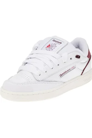 Reebok Unisex Club C Bulc Sneaker, FTWR White/Classic Burgundy/Chalk, 4.5 UK