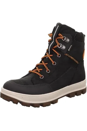 Superfit Boys TEDD warm gefütterte Gore-Tex Stiefel, SCHWARZ/ORANGE 0000