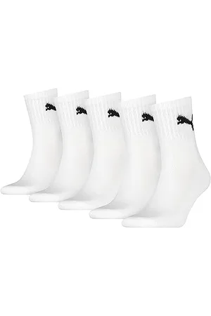 PUMA Unisex Short Crew Socks (5 Pack) Socks, , 45274