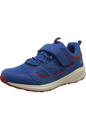 Jack Wolfskin Vojo Vent VC K Sneaker, Blue/red, 13 UK Child