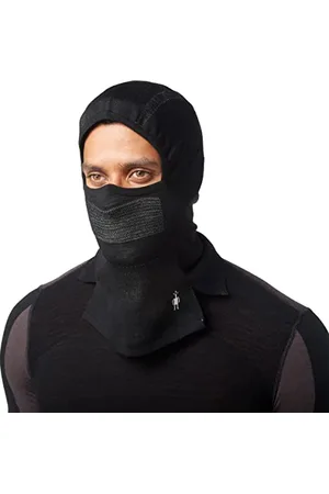 Smartwool Intraknit Thermal Merino Balaclava, Black-White, One Size