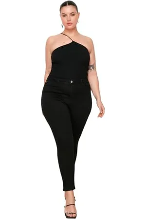 Trendyol Women Plus Size High Waist Skinny fit Plus Size Jeans