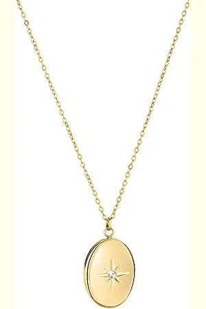 Tamaris Women’s Stainless Steel Not a gem Chain Necklace, , 50 cm - TJ-0096-N-50