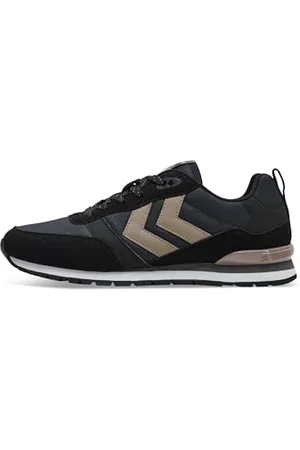 Hummel Unisex Monaco 86 WCS Sneaker, Black/Magnet, 3.5 UK