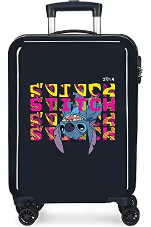 Disney Adorable Stitch Moods Cabin Suitcase Hard ABS Side Combination Lock 4 Wheels Double Luggage Hand Luggage, , Maleta cabina, Cabin Suitcase
